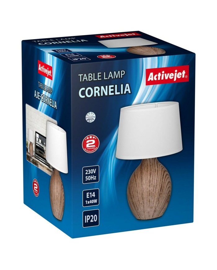Lampada da tavolo Activejet AJE-CORNELIA Nero Legno Lampada da tavolo Activejet AJE-CORNELIA Nero Legno