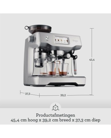 Caffettiera superautomatica Sage SES990BTR4EEU1 Nero Acciaio 2400 W 15 bar 2,5 L