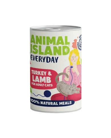 Cibo per gatti ANIMAL ISLAND Turkey 400 g