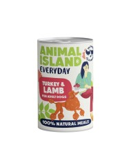 Cibo umido ANIMAL ISLAND Everyday Turkey Tacchino 400 g
