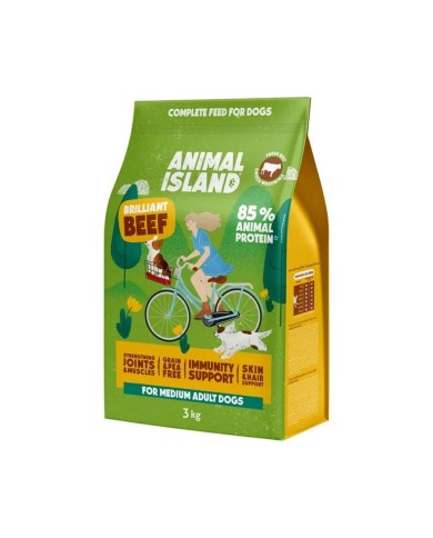 mangime ANIMAL ISLAND Brilliant beef Carne di vitello 3 Kg