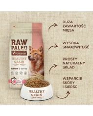 mangime VETEXPERT Raw Paleo Healthy Grain Adult Salmone 10 kg mangime VETEXPERT Raw Paleo Healthy Grain Adult Salmone 10 kg