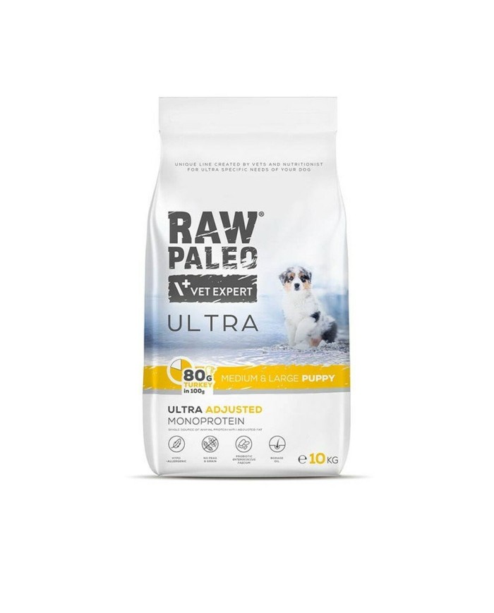 mangime VETEXPERT Raw Paleo Ultra Medium&Large Puppy Turkey Tacchino 10 kg mangime VETEXPERT Raw Paleo Ultra Medium&Large Puppy Turkey Tacchino 10 kg
