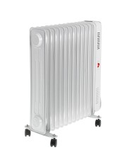 Radiatore a Olio Mesko MS7806 Bianco 1200 W