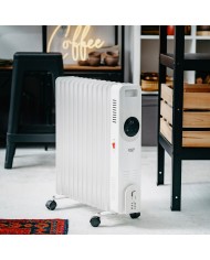 Radiatore a Olio Adler AD 7826 Bianco 2500 W