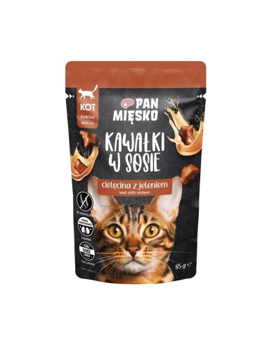 Cibo per gatti PAN MIĘSKO                 85 g