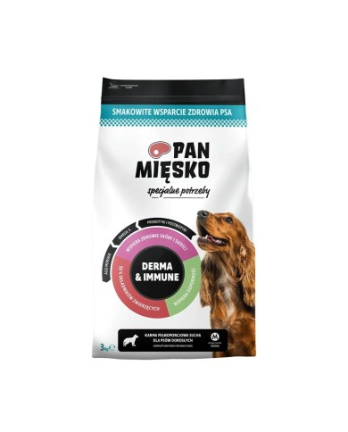 mangime PAN MIĘSKO Special needs Derma & Immune Maiale 3 Kg