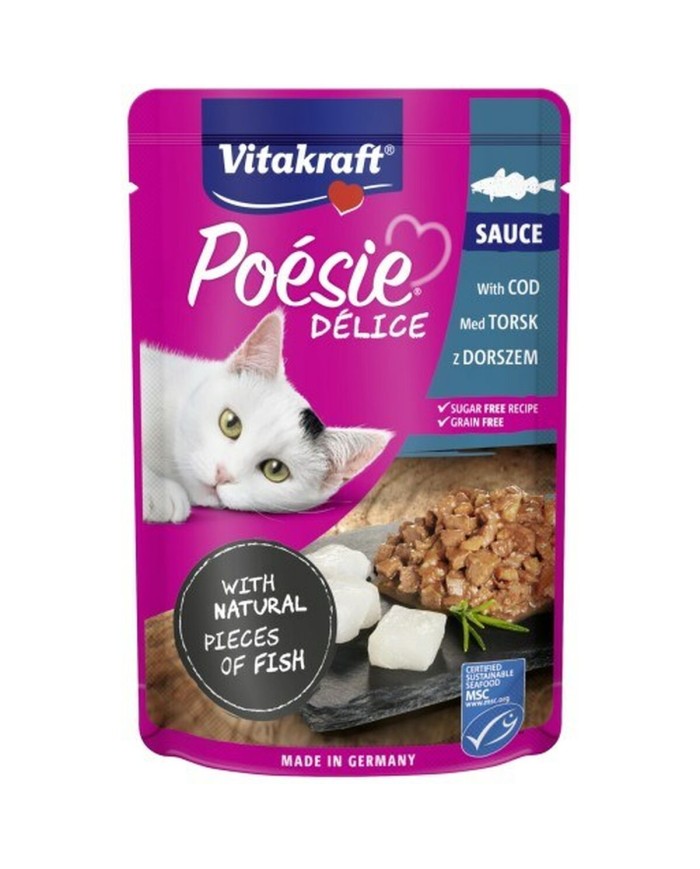 Cibo per gatti Vitakraft Poesie Delice Fish selection Pesce Cibo per gatti Vitakraft Poesie Delice Fish selection Pesce