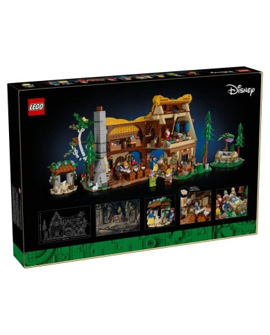 Set di Costruzioni Lego Casita de Blancanieves y los siete enanitos 2228 Pezzi