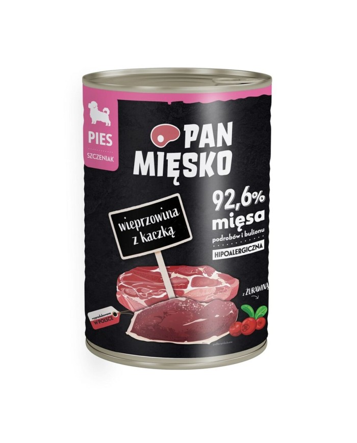 mangime PAN MIĘSKO Pork Carne di vitello 400 g mangime PAN MIĘSKO Pork Carne di vitello 400 g