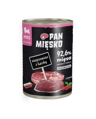 mangime PAN MIĘSKO Pork Carne di vitello 400 g mangime PAN MIĘSKO Pork Carne di vitello 400 g