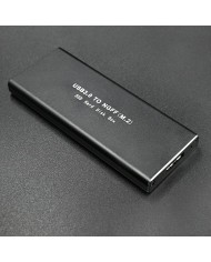 Scatola Esterna Qoltec 51854 Nero Scatola Esterna Qoltec 51854 Nero