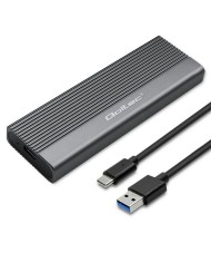 Scatola Esterna Qoltec 51854 Nero Scatola Esterna Qoltec 51854 Nero