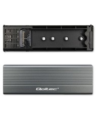 Scatola Esterna Qoltec 52267 Grigio Scatola Esterna Qoltec 52267 Grigio