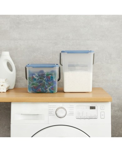 Recipiente-contenitore Rotho Basic Bianco Trasparente 4,5 L Recipiente-contenitore Rotho Basic Bianco Trasparente 4,5 L