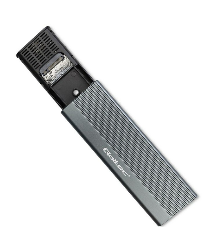 Scatola Esterna Qoltec 52267 Grigio Scatola Esterna Qoltec 52267 Grigio