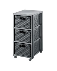 Scaffale Rotho Country Antracite polipropilene Plastica