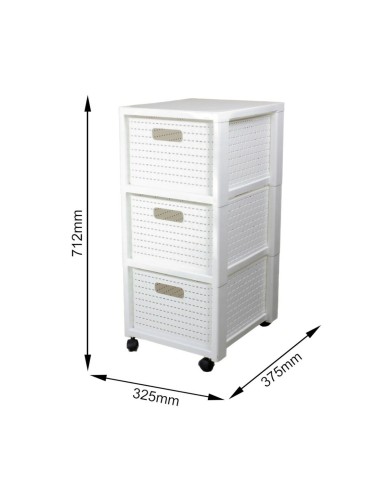 Scaffale Rotho Country Bianco