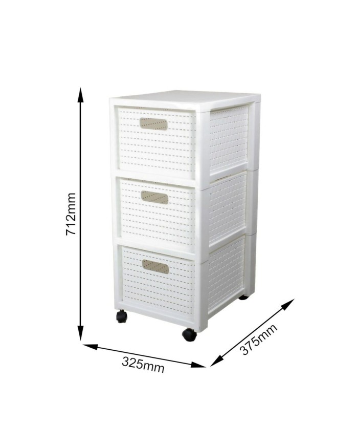 Scaffale Rotho Country Bianco