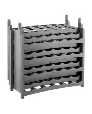 Portabottiglie Rotho VARIO Grigio Portabottiglie Rotho VARIO Grigio