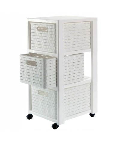 Scaffale Rotho Country Bianco