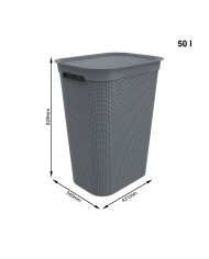 Ciotola per gatti Rotho 1023508853 Antracite Plastica