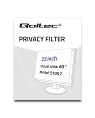 Supporto da Tavolo per Schermo Qoltec 51057 23"