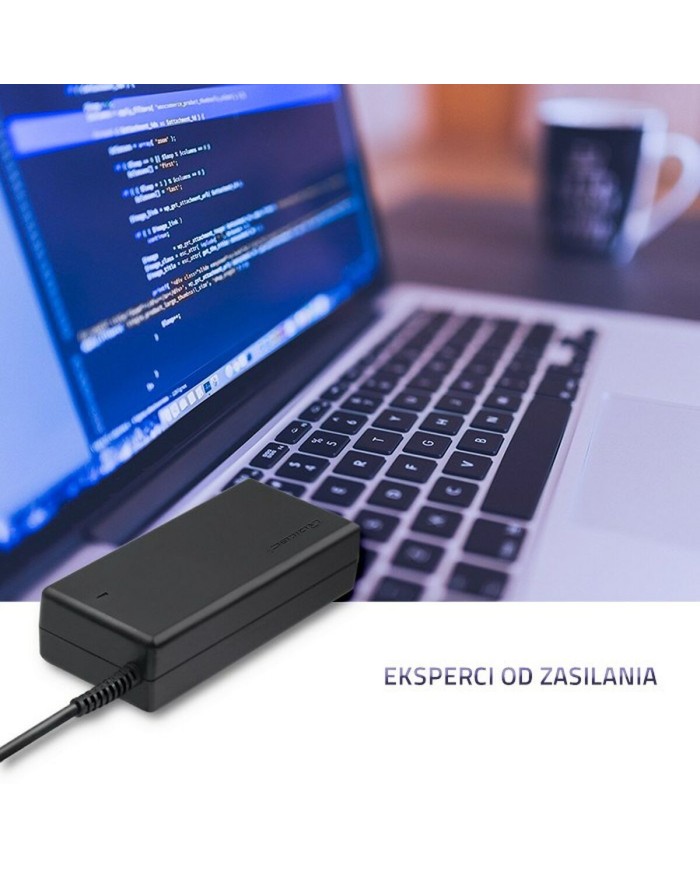 Caricabatterie Portatile Qoltec 50016.65W 65 W