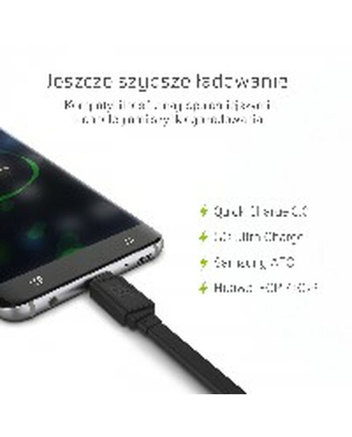 Cavo USB Green Cell KABGC03 Nero 25 cm Cavo USB Green Cell KABGC03 Nero 25 cm