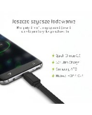 Cavo USB Green Cell KABGC03 Nero 25 cm Cavo USB Green Cell KABGC03 Nero 25 cm