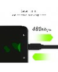Cavo USB Green Cell KABGC03 Nero 25 cm Cavo USB Green Cell KABGC03 Nero 25 cm
