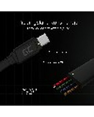 Cavo USB Green Cell KABGC03 Nero 25 cm Cavo USB Green Cell KABGC03 Nero 25 cm