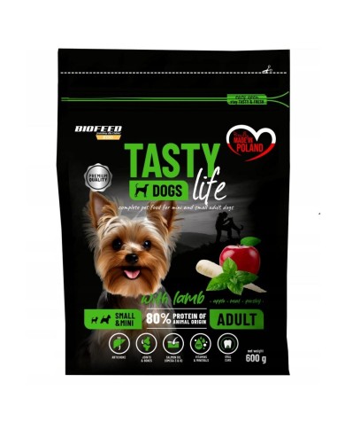 mangime Biofeed Tasty Life Adult Small Agnello
