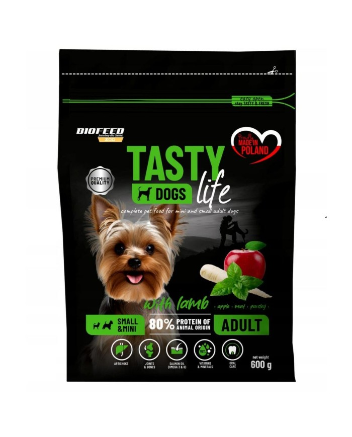 mangime Biofeed Tasty Life Adult Small Agnello mangime Biofeed Tasty Life Adult Small Agnello