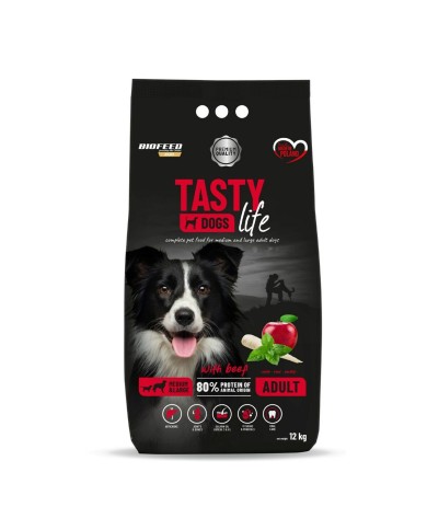 mangime Biofeed Tasty Life Carne di vitello 12 kg