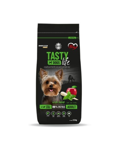 mangime Biofeed Tasty Life Adult Small Agnello 1,5 Kg