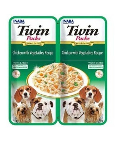 Snack per Cani Inaba Dog Twin Pollo Snack per Cani Inaba Dog Twin Pollo