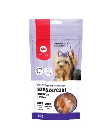 Snack per Cani Maced NA Pollo Pesce Baccalà 60 g Snack per Cani Maced NA Pollo Pesce Baccalà 60 g