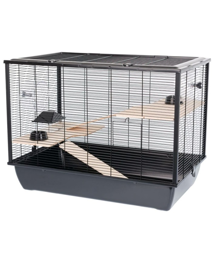 Gabbia INTER-ZOO Legno Metallo Plastica 27 x 58 x 48 cm