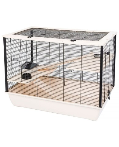 Gabbia INTER-ZOO Legno Metallo Plastica 27 x 58 x 48 cm Gabbia INTER-ZOO Legno Metallo Plastica 27 x 58 x 48 cm