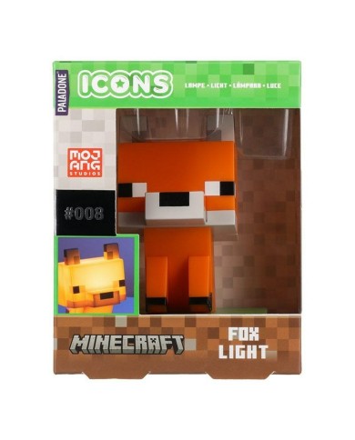 Personaggi d'Azione Paladone Minecraft Fox Icon Light