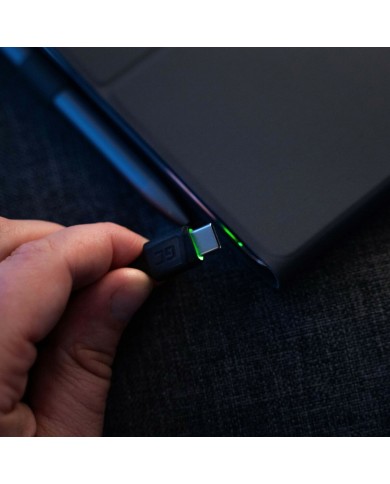 Cavo USB Green Cell KABGC06 Nero Verde 1,2 m Cavo USB Green Cell KABGC06 Nero Verde 1,2 m