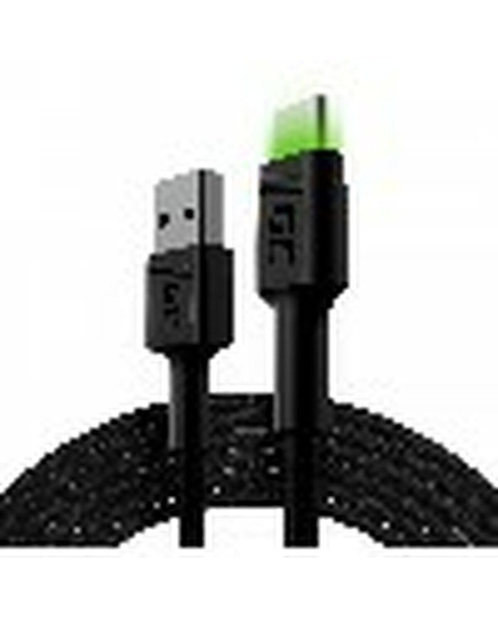 Cavo USB Green Cell KABGC13 Nero Verde 2 m