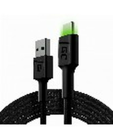 Cavo USB Green Cell KABGC13 Nero Verde 2 m Cavo USB Green Cell KABGC13 Nero Verde 2 m
