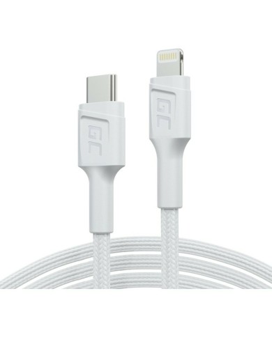 Cavo USB Green Cell KABGC29W Bianco 2 m Cavo USB Green Cell KABGC29W Bianco 2 m