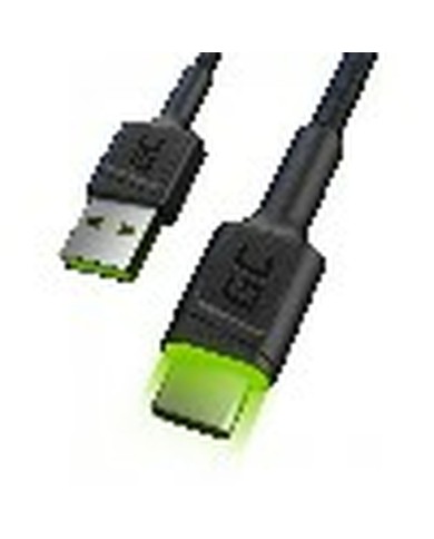 Cavo USB Green Cell KABGC13 Nero Verde 2 m Cavo USB Green Cell KABGC13 Nero Verde 2 m
