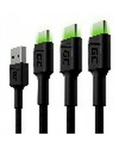 Cavo USB Green Cell KABGCSET03 Nero 2 m Cavo USB Green Cell KABGCSET03 Nero 2 m