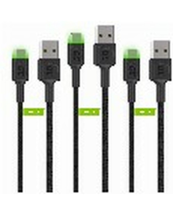 Cavo USB Green Cell KABGCSET03 Nero 2 m