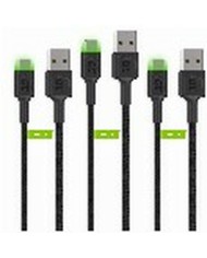 Cavo USB Green Cell KABGCSET03 Nero 2 m