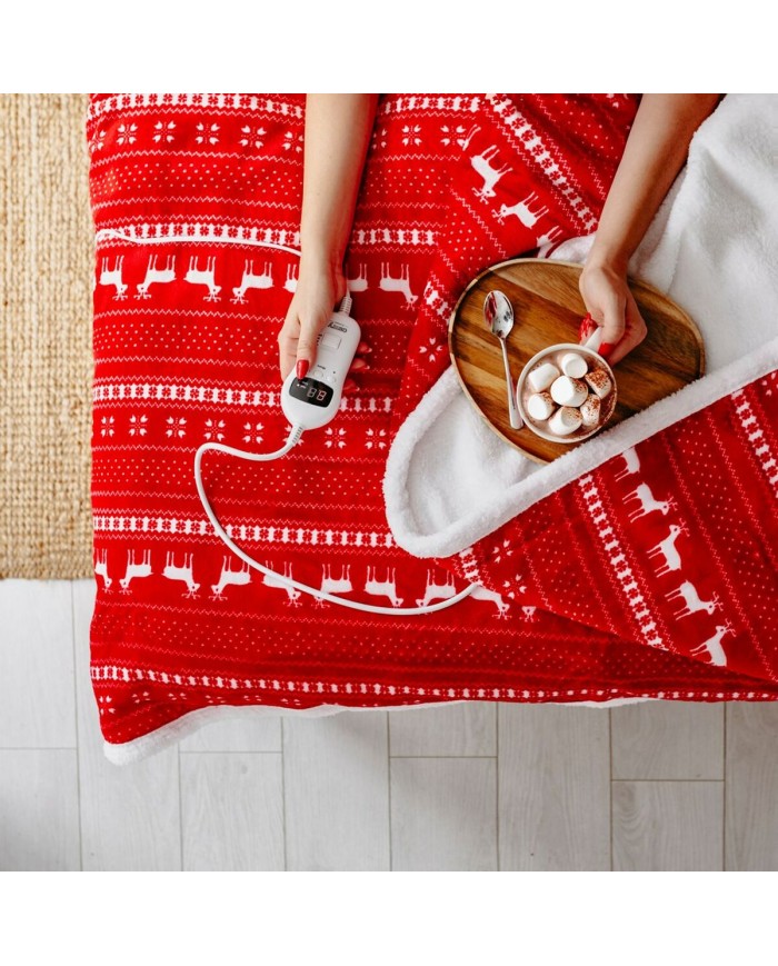 Coperta Elettrica Adler CR 7441 Bianco Coperta Elettrica Adler CR 7441 Bianco